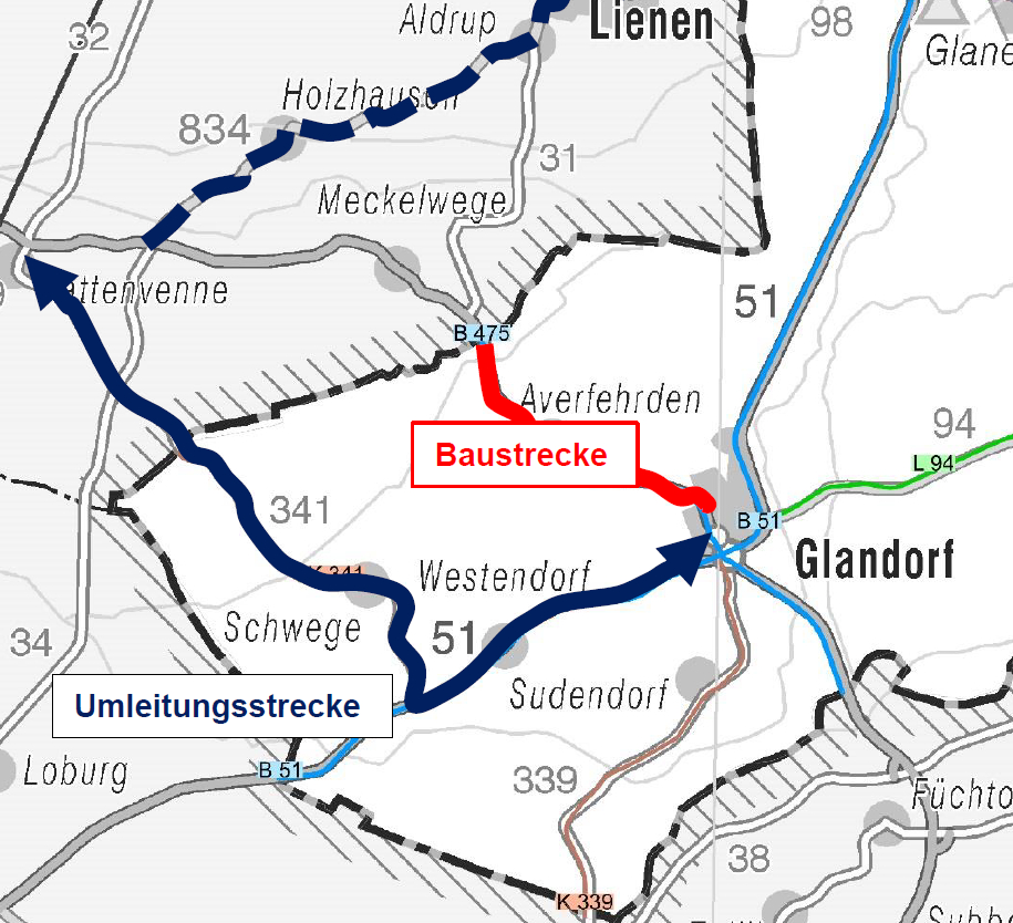 Baustrecke