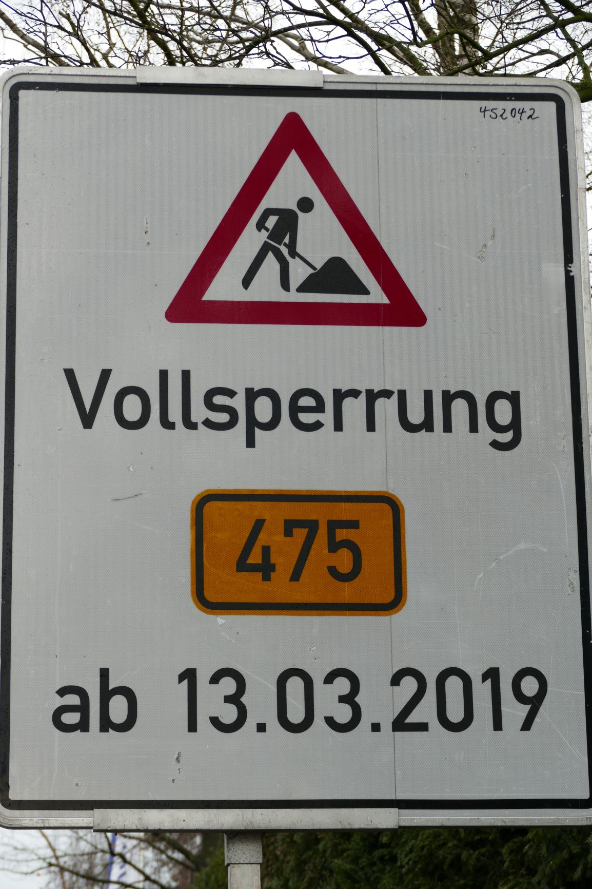 Vollsperrung