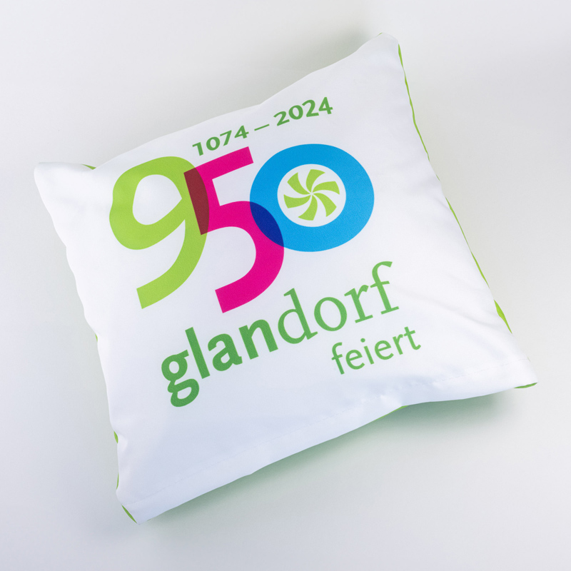 Outdoorkissen  950 Jahre Glandorf